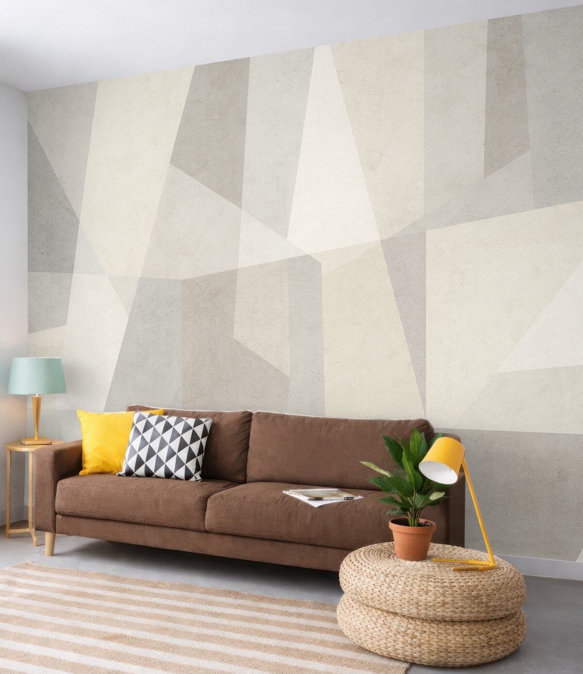 Fototapeta nowoczesna geometryczna tekstura