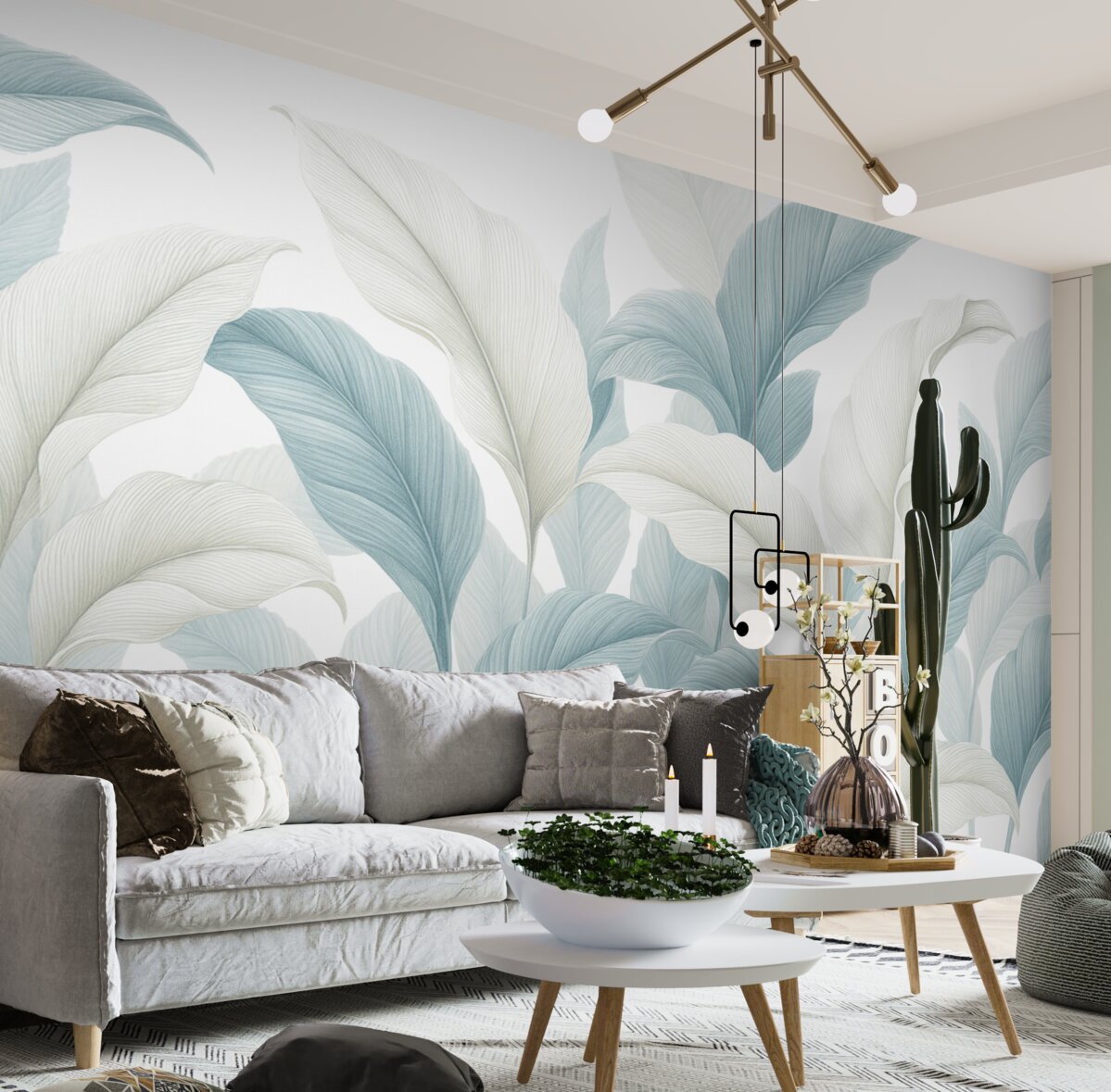 Fototapeta Zielone liście.