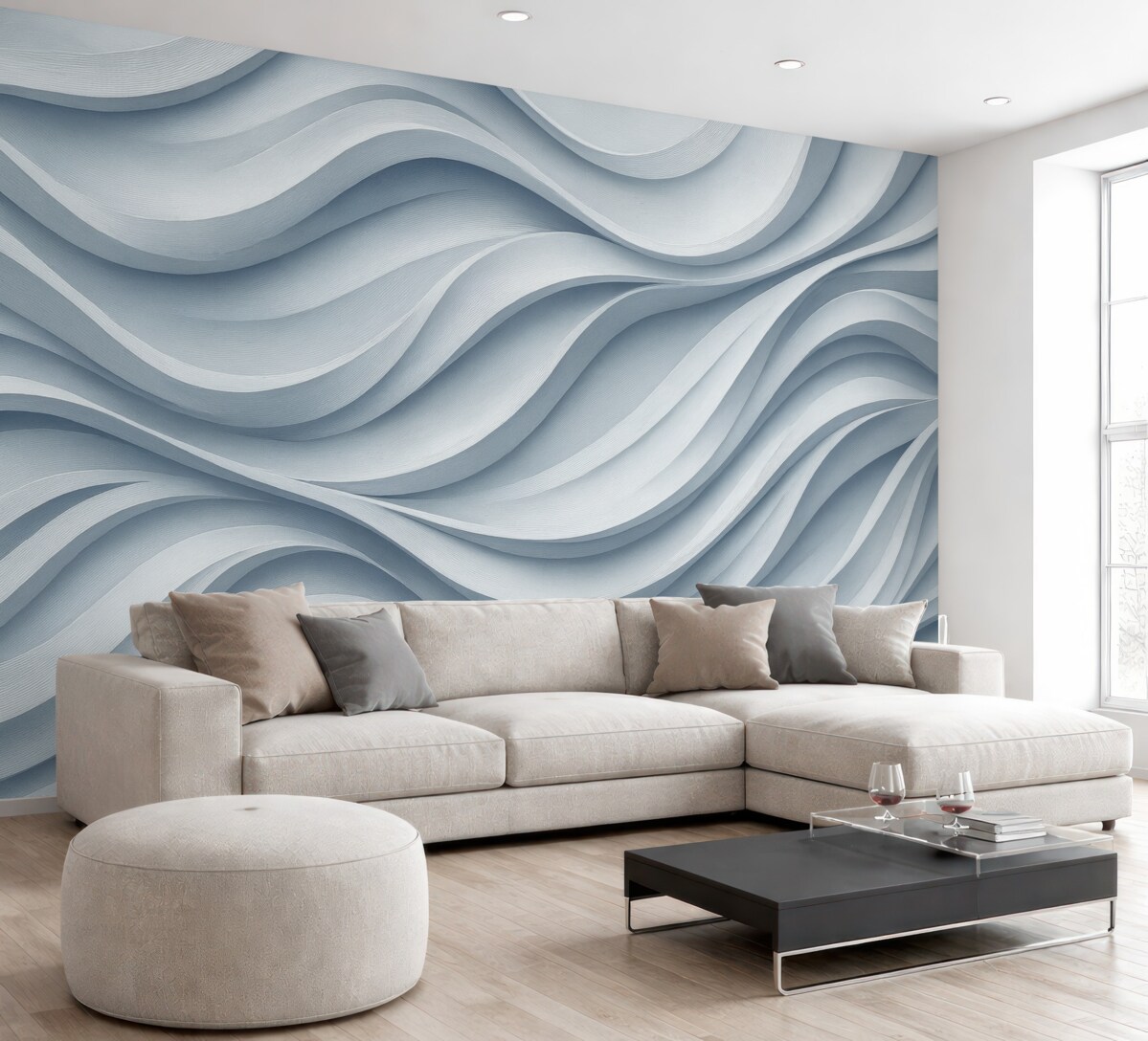 Fototapeta Fale o wielkiej objętości