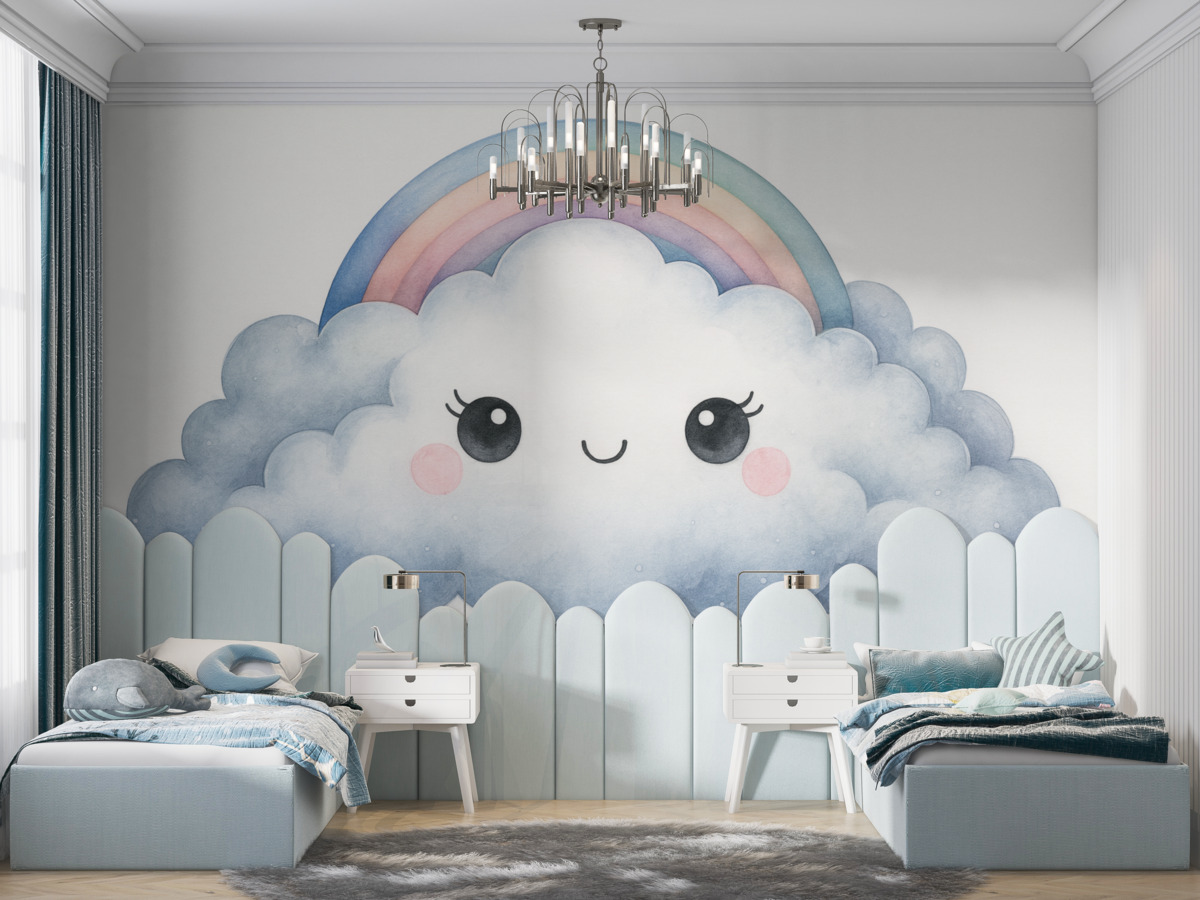 Fototapeta Tęczowa chmura.