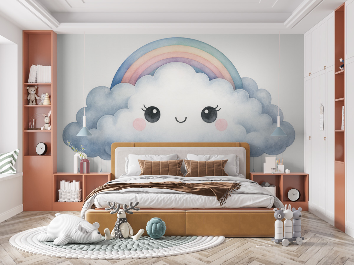 Fototapeta Tęczowa chmura.