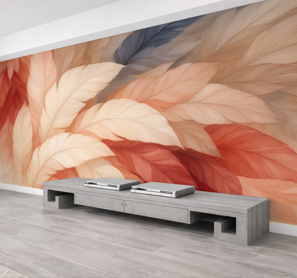 Fototapeta Pióra o subtelnych profilach