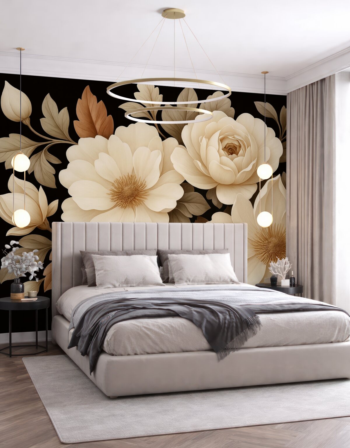 Fototapeta Bogata kompozycja florystyczna.