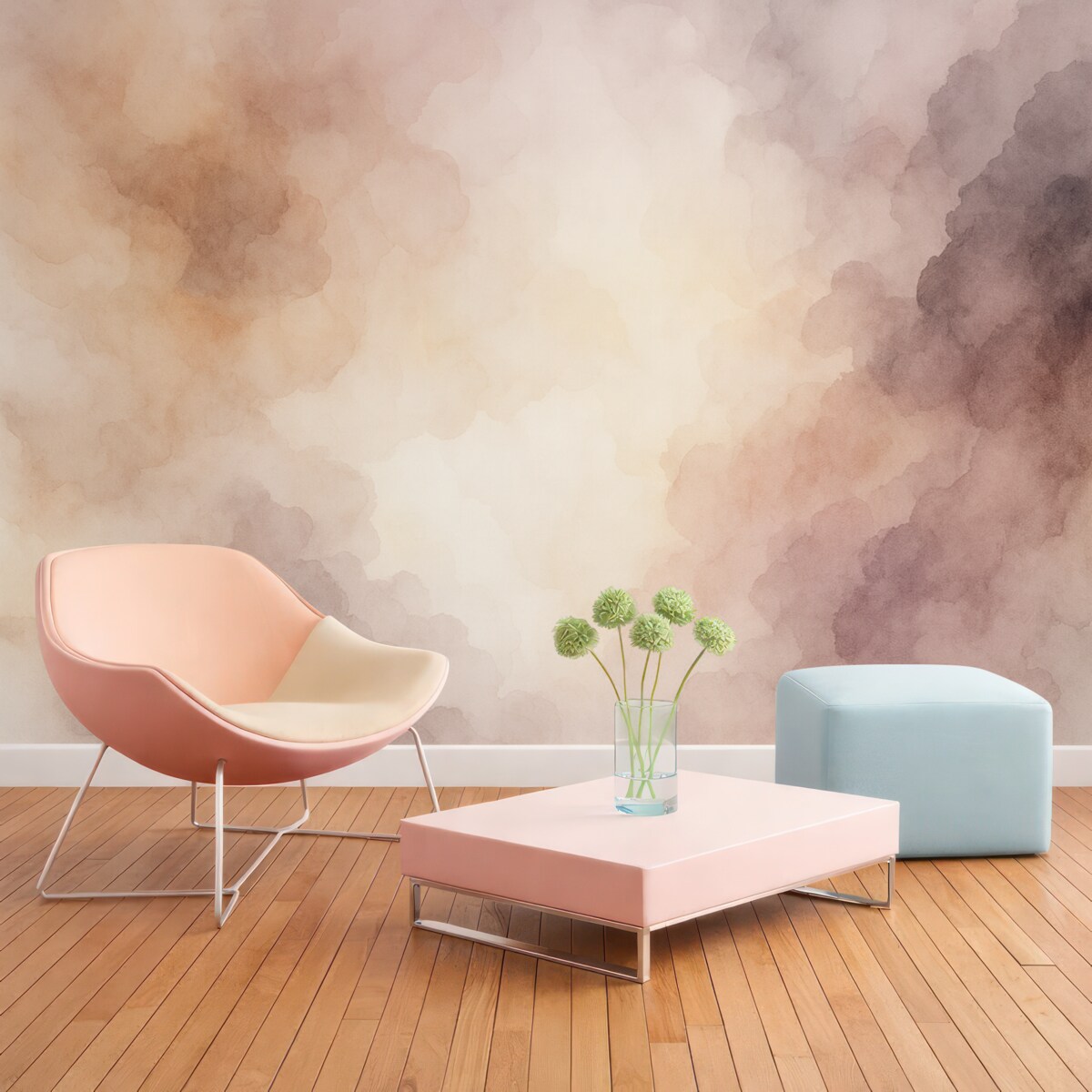 Fototapeta Koła w akwareli