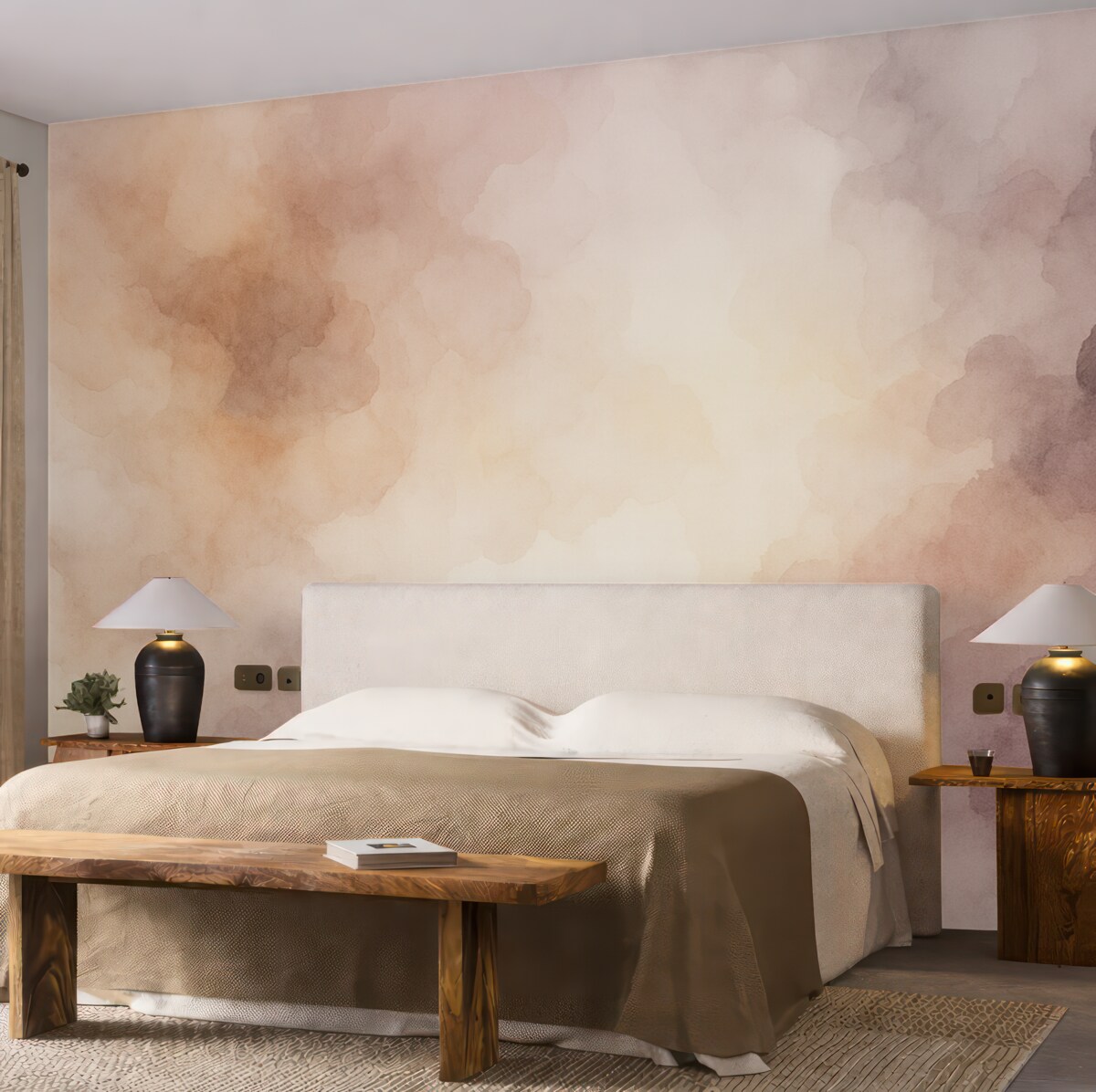 Fototapeta Koła w akwareli