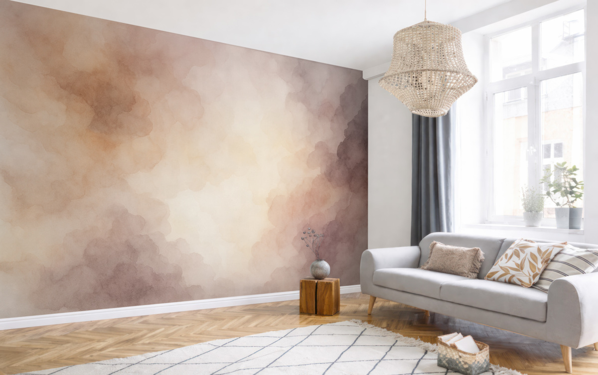 Fototapeta Koła w akwareli