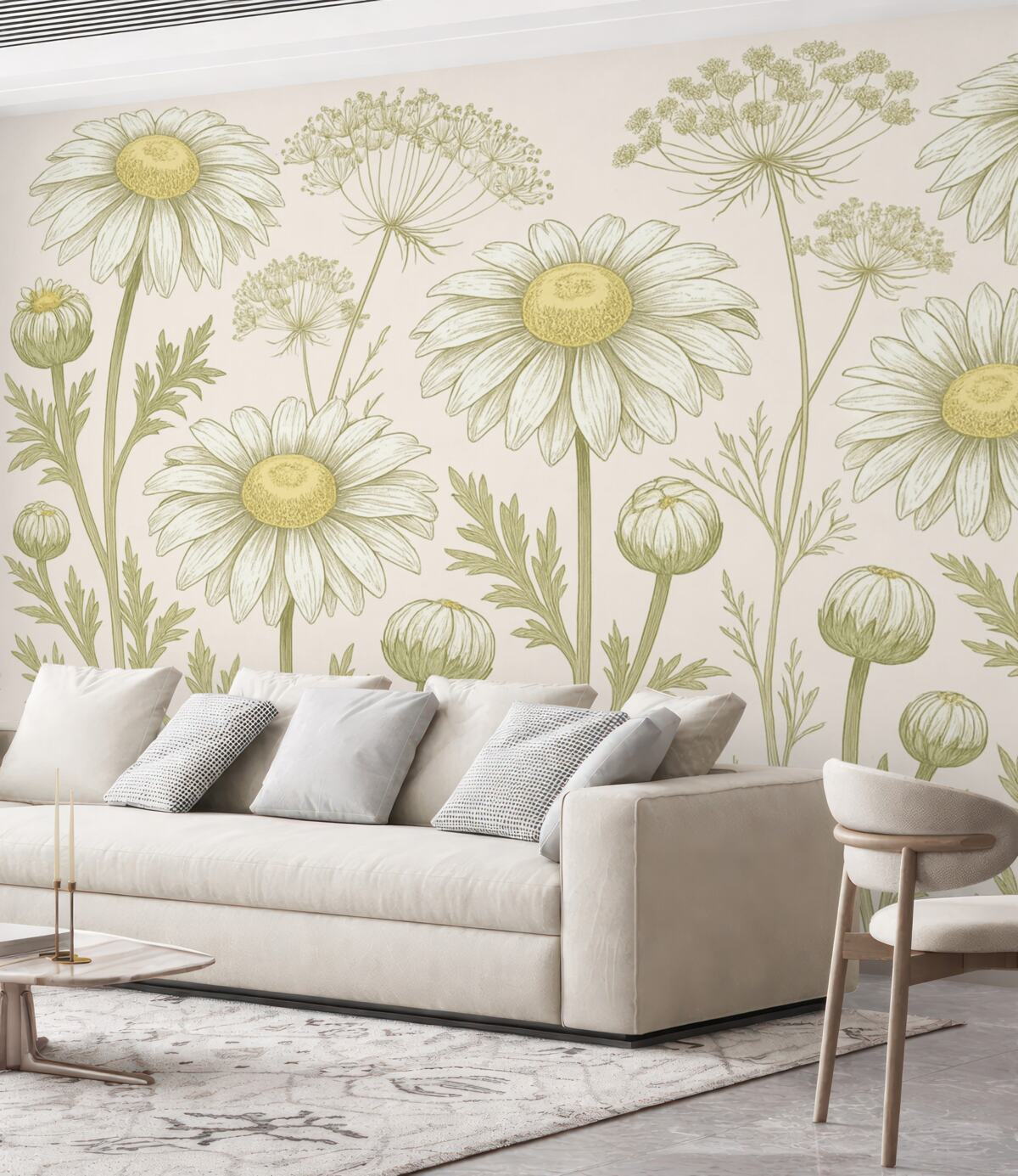 Fototapeta Pole Daisy