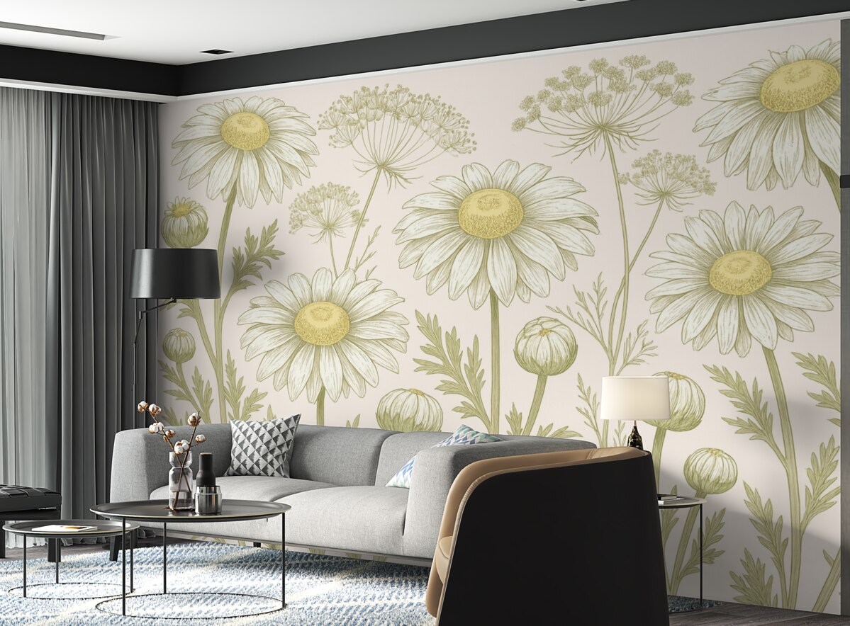 Fototapeta Pole Daisy