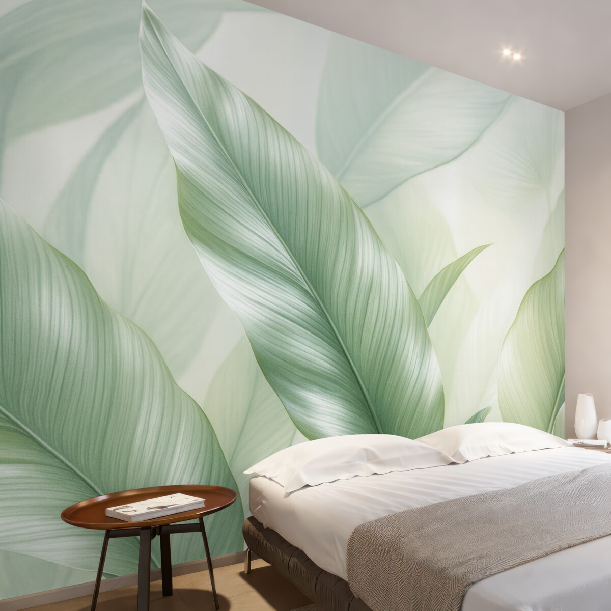 Fototapeta Wielkie zielone liście.