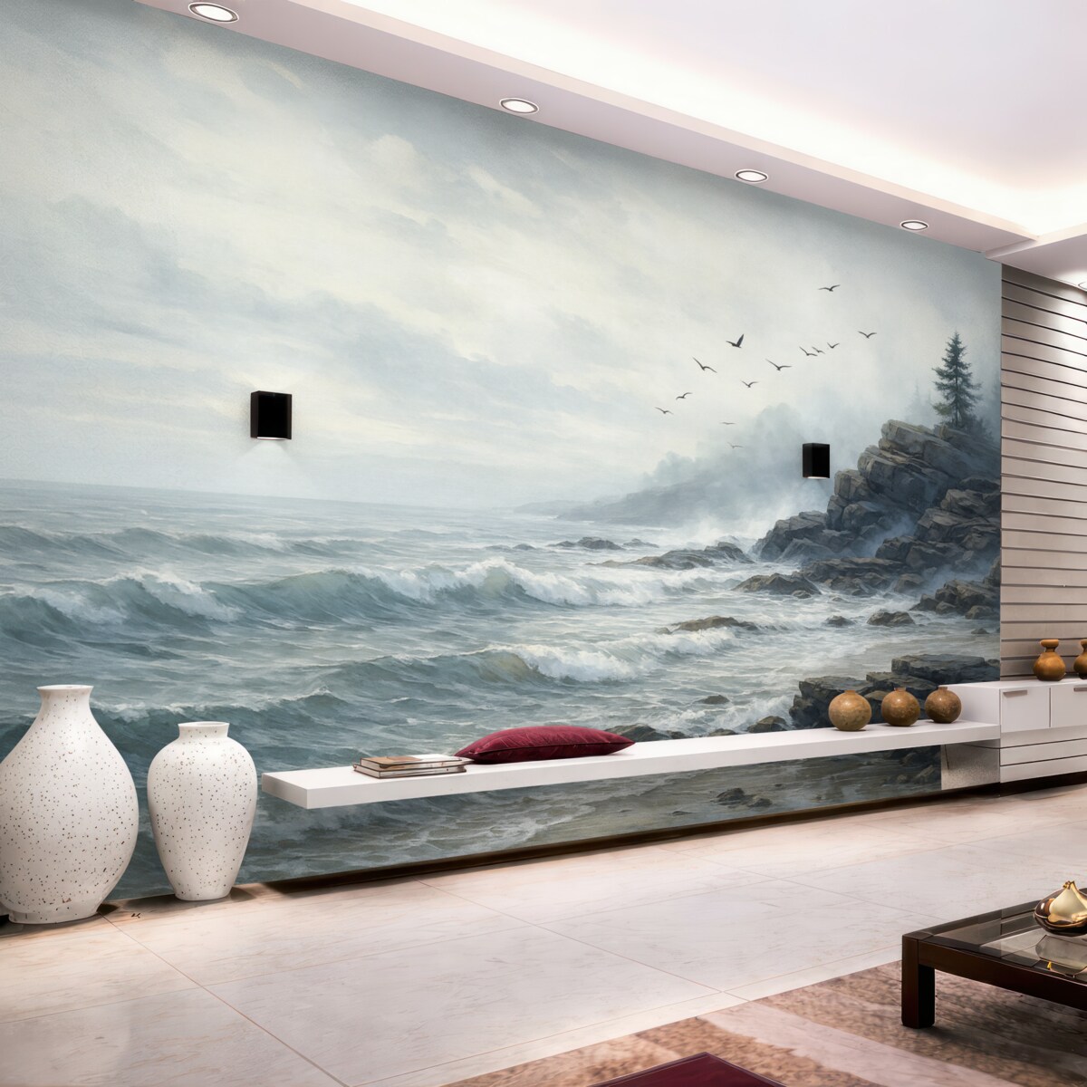 Fototapeta Cichy, malowany pejzaż.