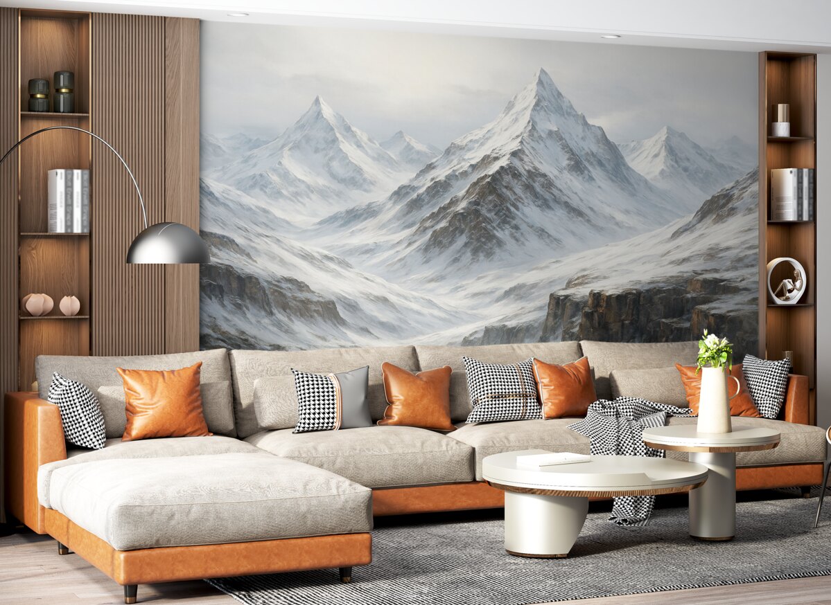 Fototapeta Uformowane góry