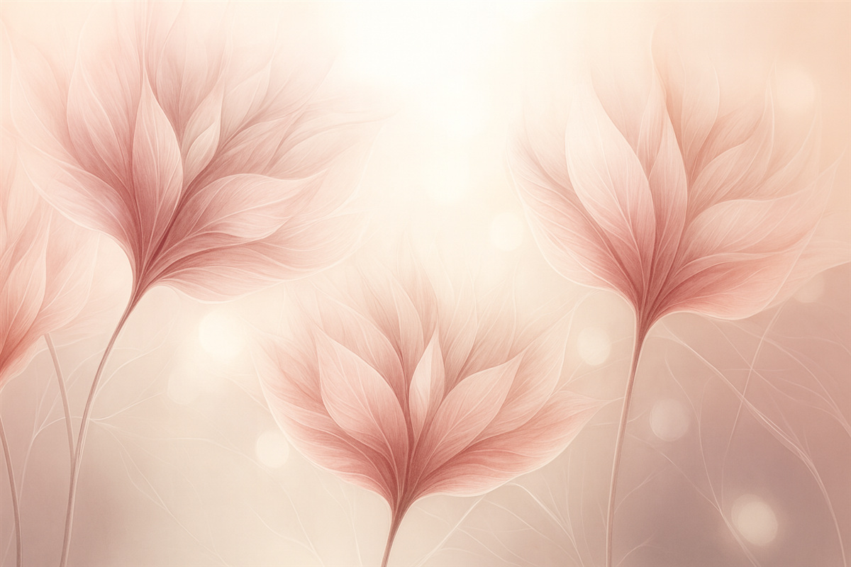 Fototapeta Delikatne, przejrzyste płatki.