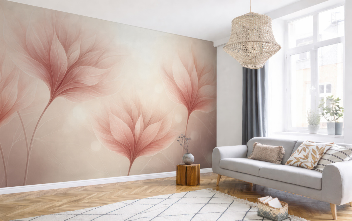 Fototapeta Delikatne, przejrzyste płatki.