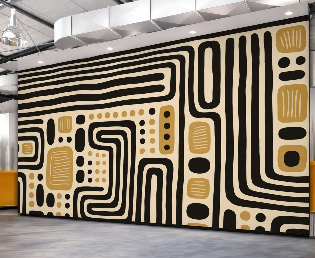 Fototapeta Geomeryczny minimalizm.