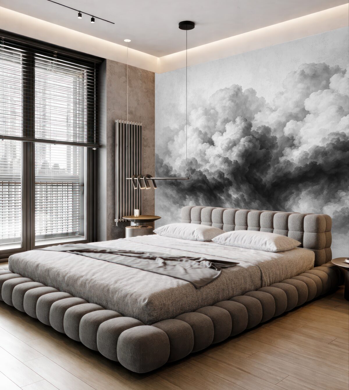 Fototapeta Akwarela naśladująca chmurę.