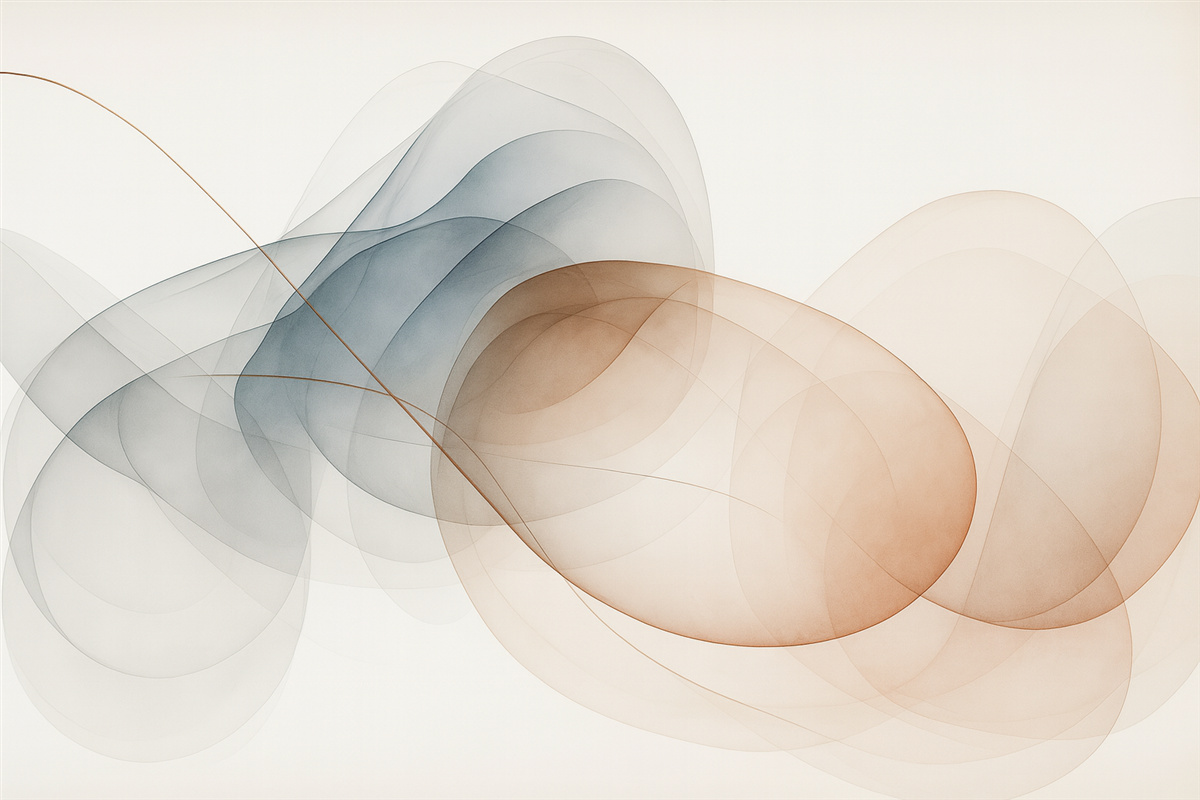 Fototapeta Abstrakcja linii oraz plam.