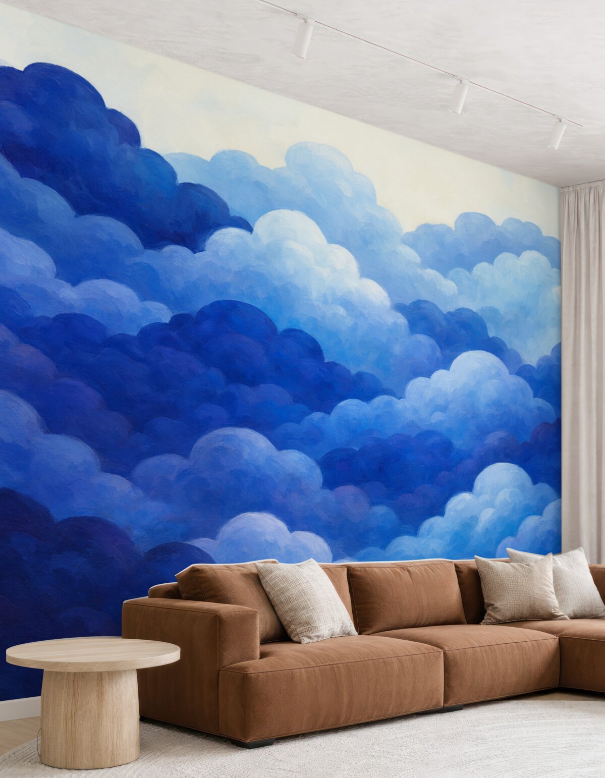 Fototapeta Fale niebiańskie.