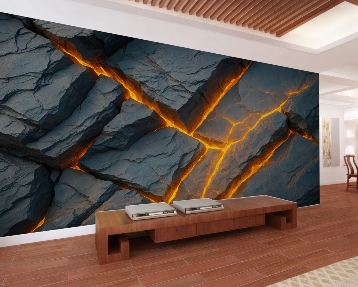 Fototapeta Wulkaniczne skały.