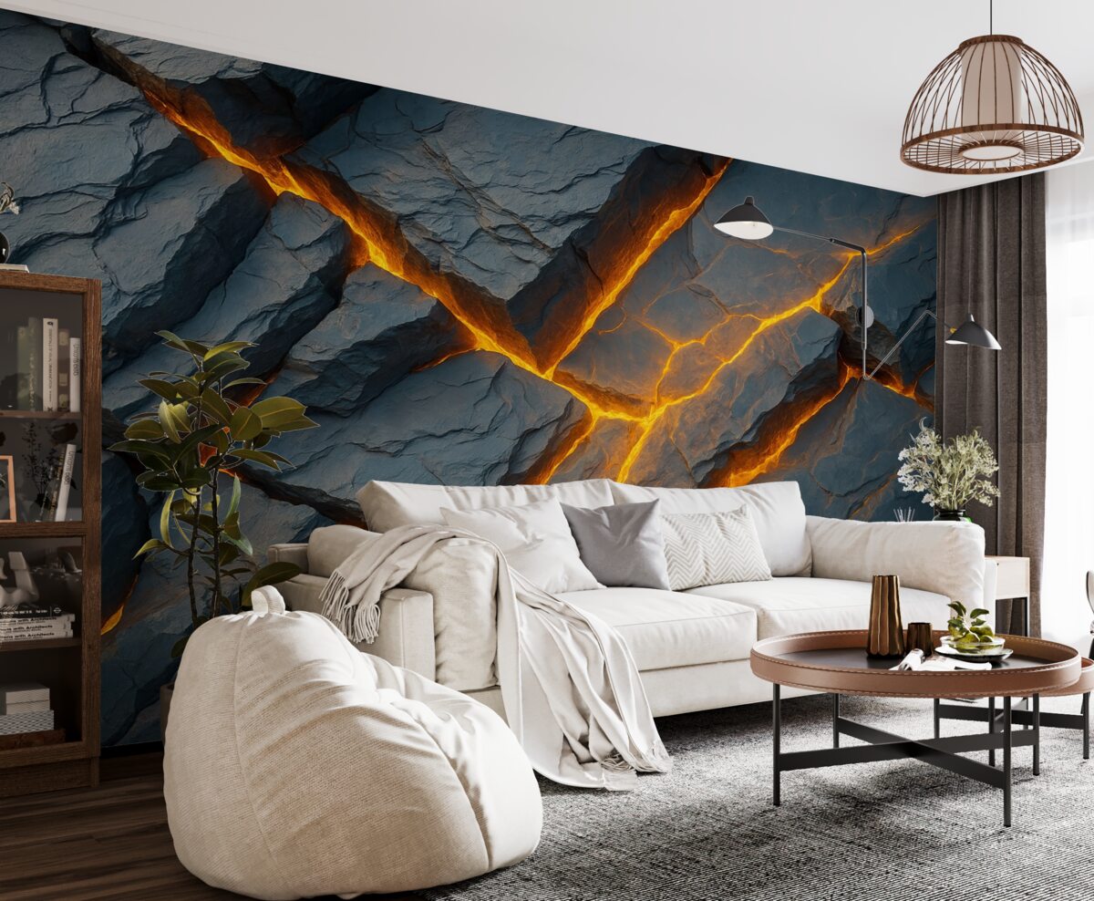 Fototapeta Wulkaniczne skały.