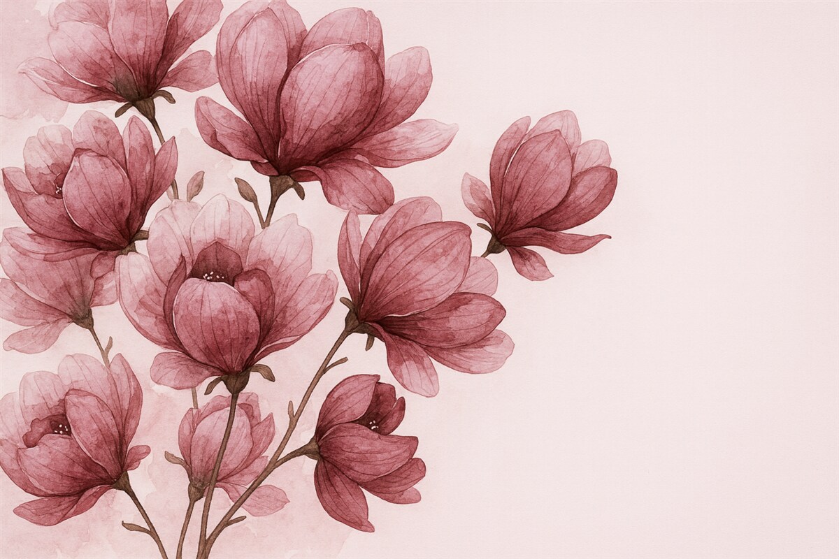 Fototapeta obfite różowe kwiaty