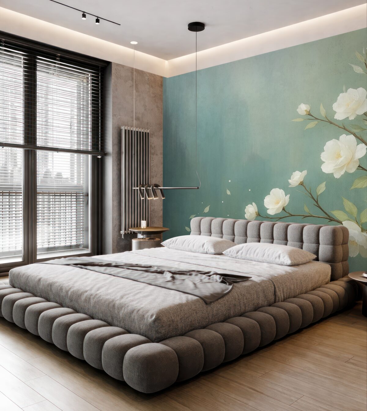 Fototapeta Kwiaty na konarze.