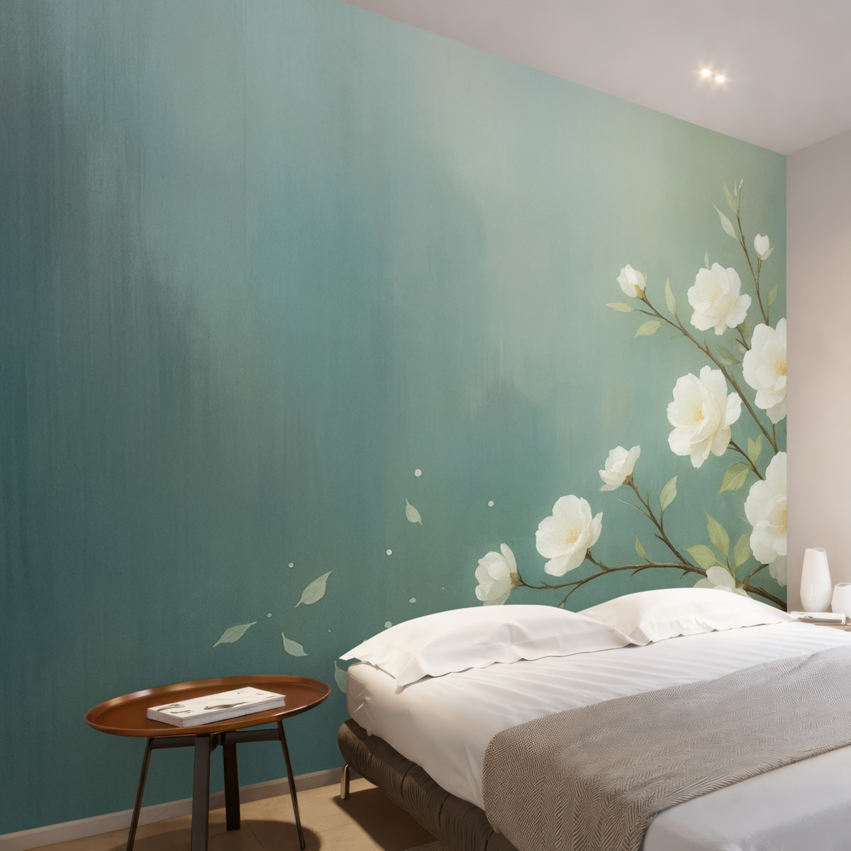 Fototapeta Kwiaty na konarze.