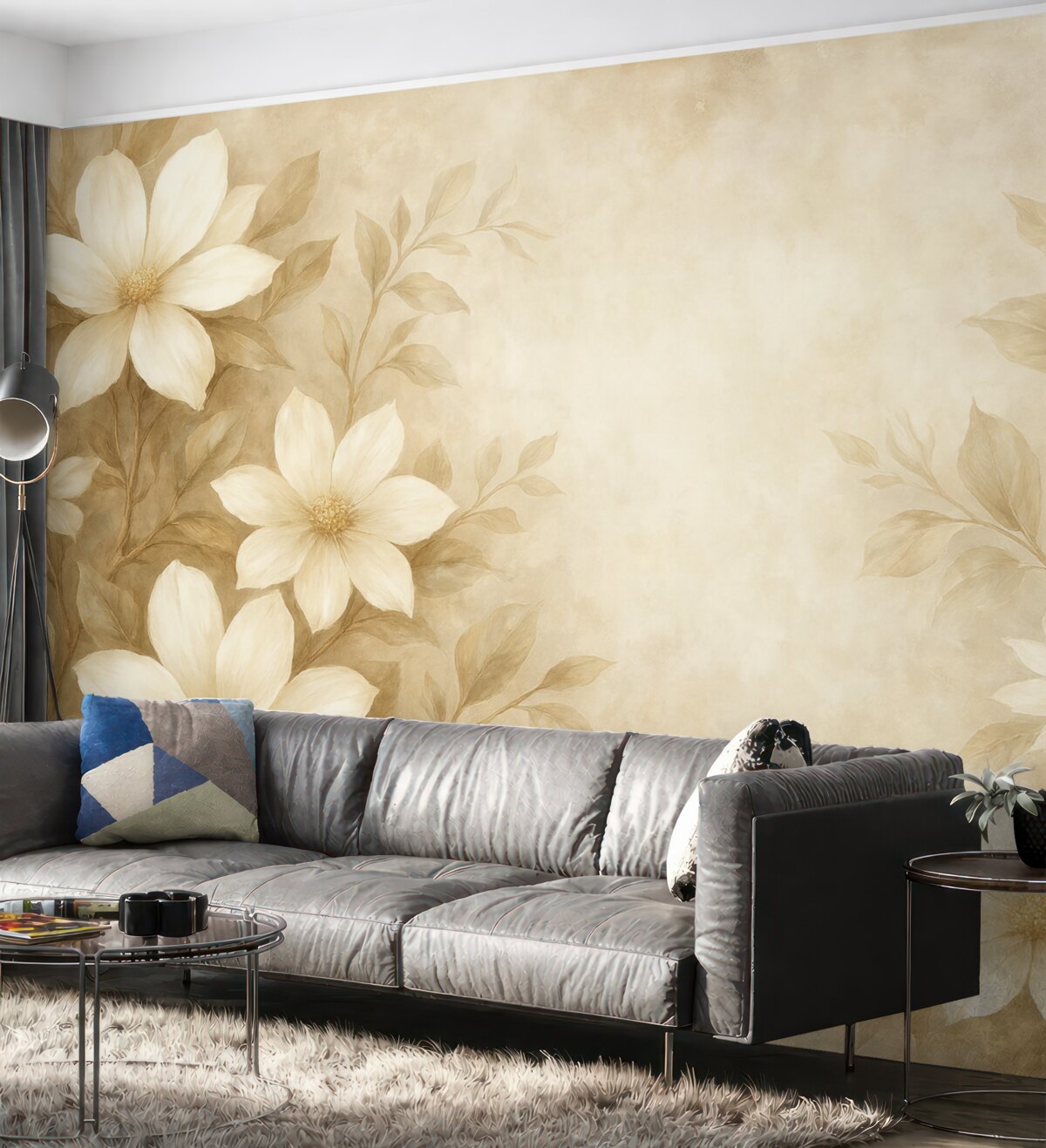 Fototapeta Kwiatowe subtelne tło.