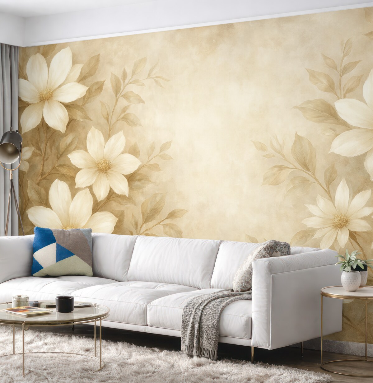 Fototapeta Kwiatowe subtelne tło.