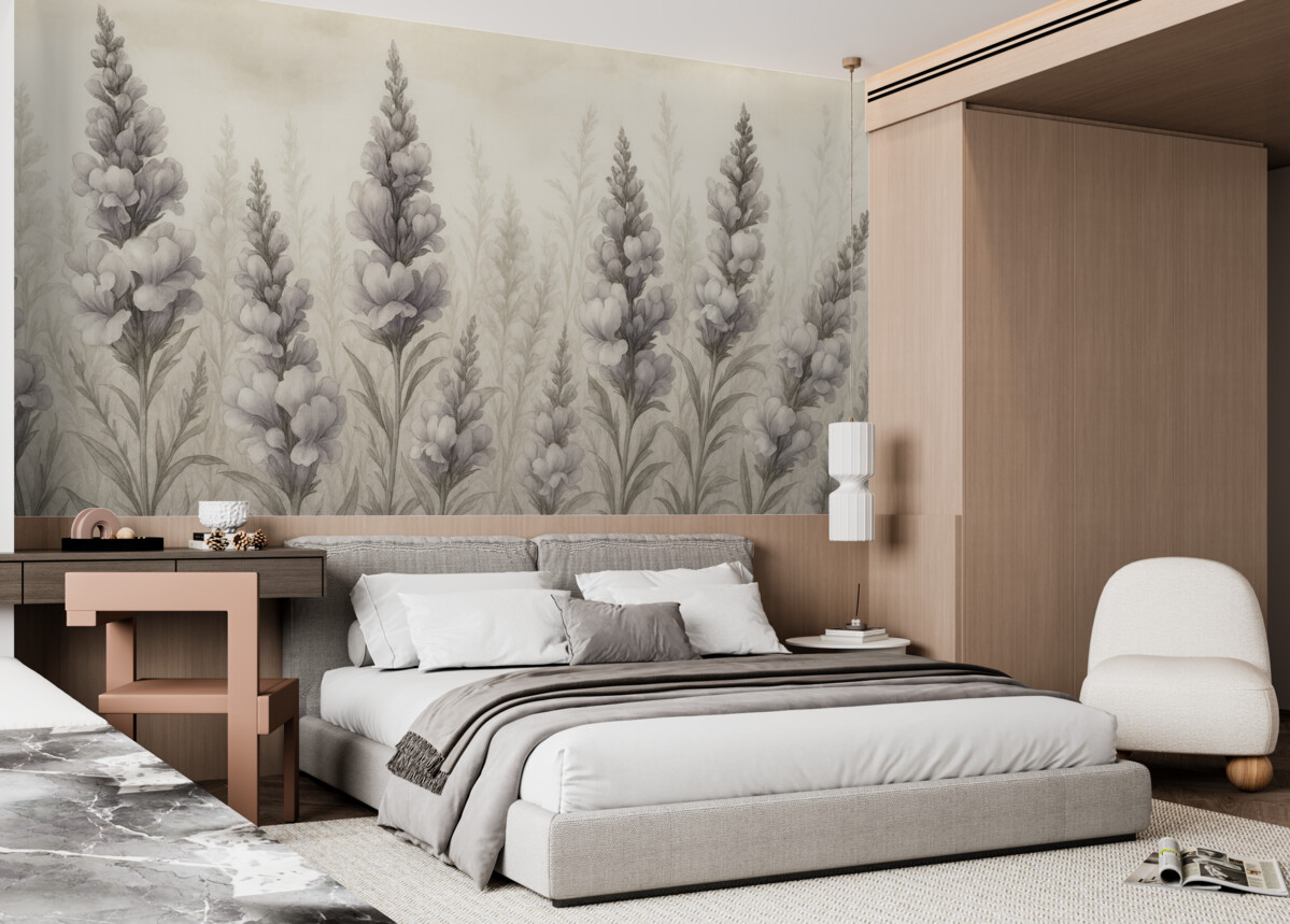 Fototapeta Gałązki akwarelowe.