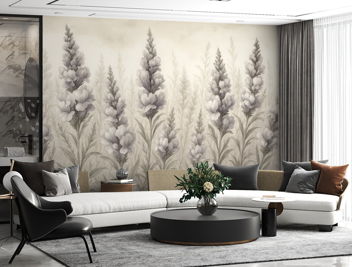 Fototapeta Gałązki akwarelowe.