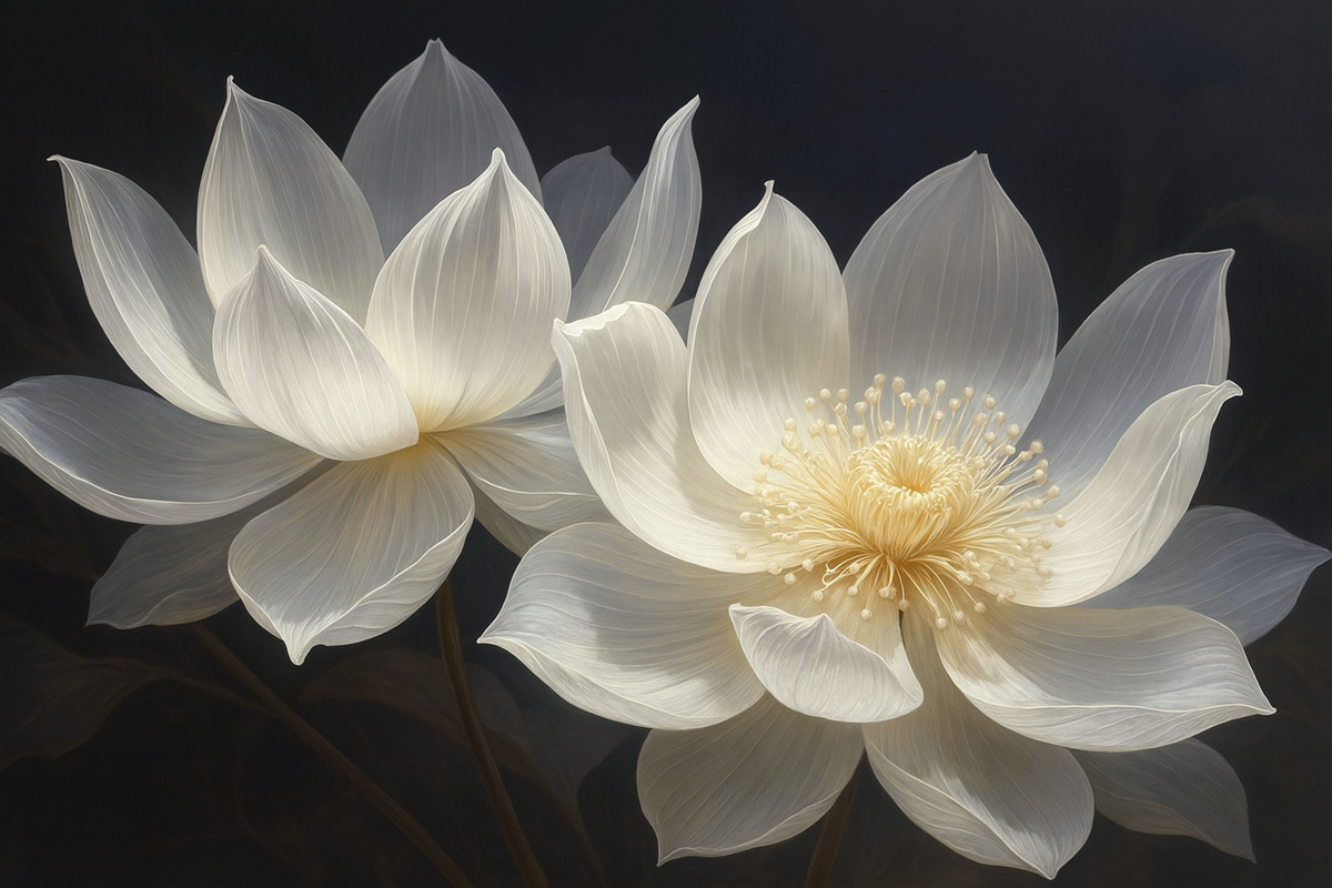 Fototapeta Luksusowe, cenne kwiaty.