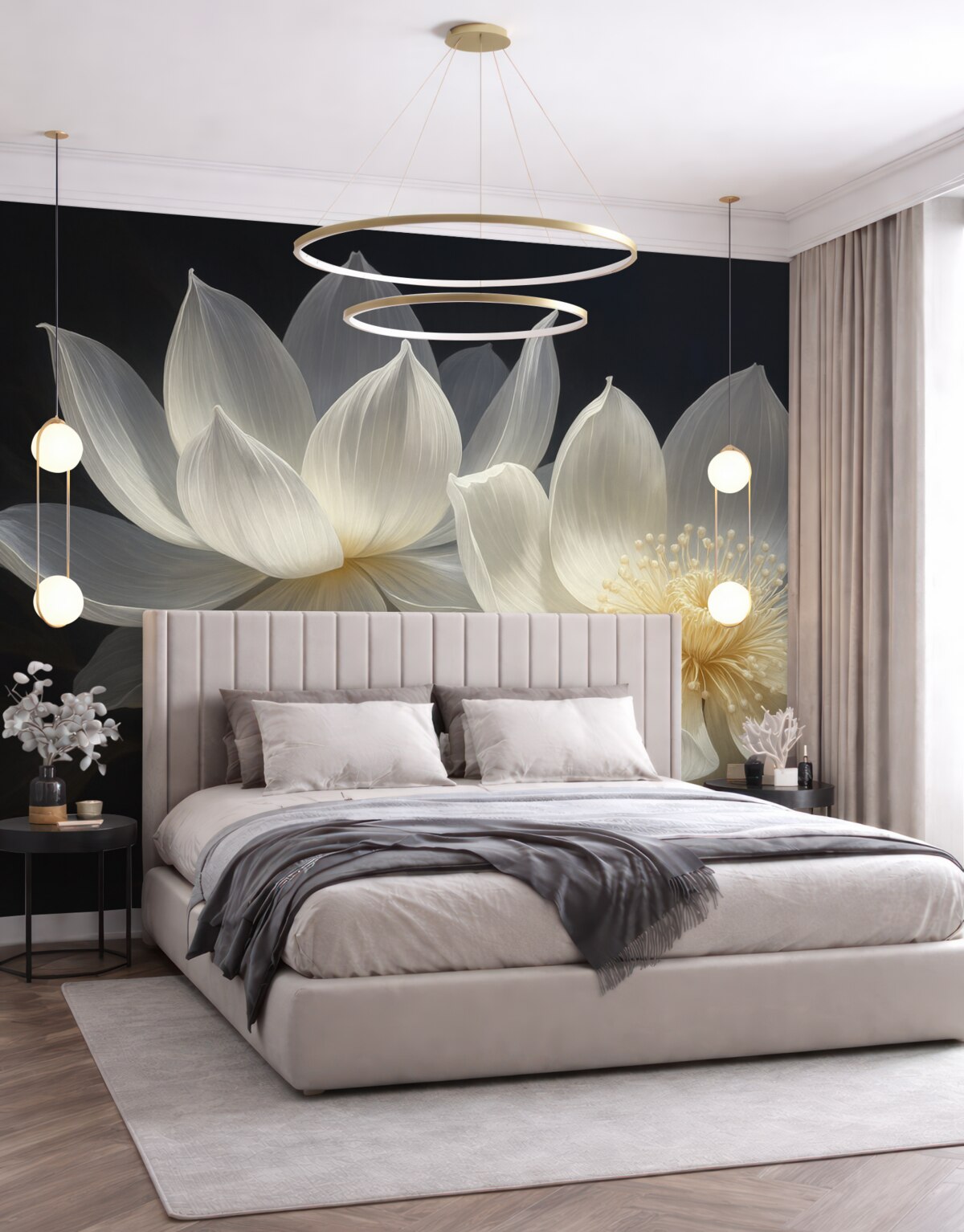 Fototapeta Luksusowe, cenne kwiaty.