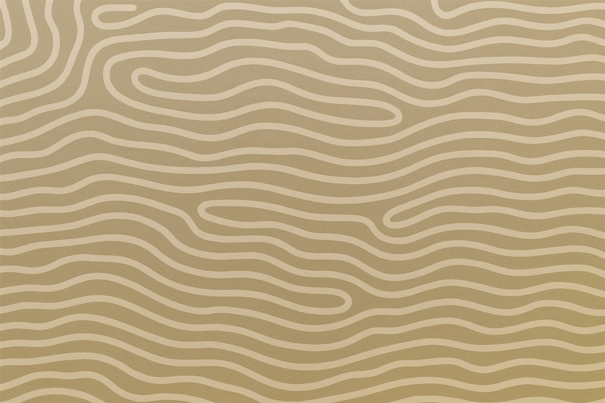 Fototapeta Abstrakcyjny motyw falistych linii w jasnych odcieniach.