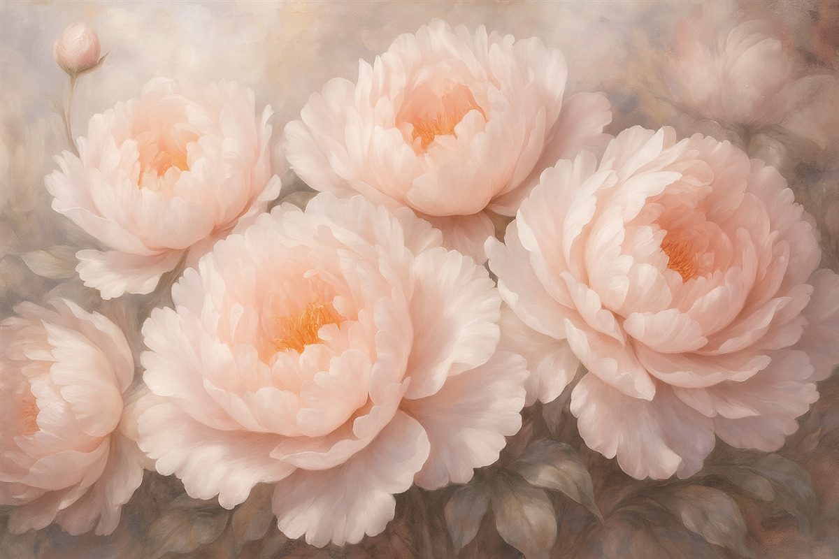 Fototapeta Różowe peonie.