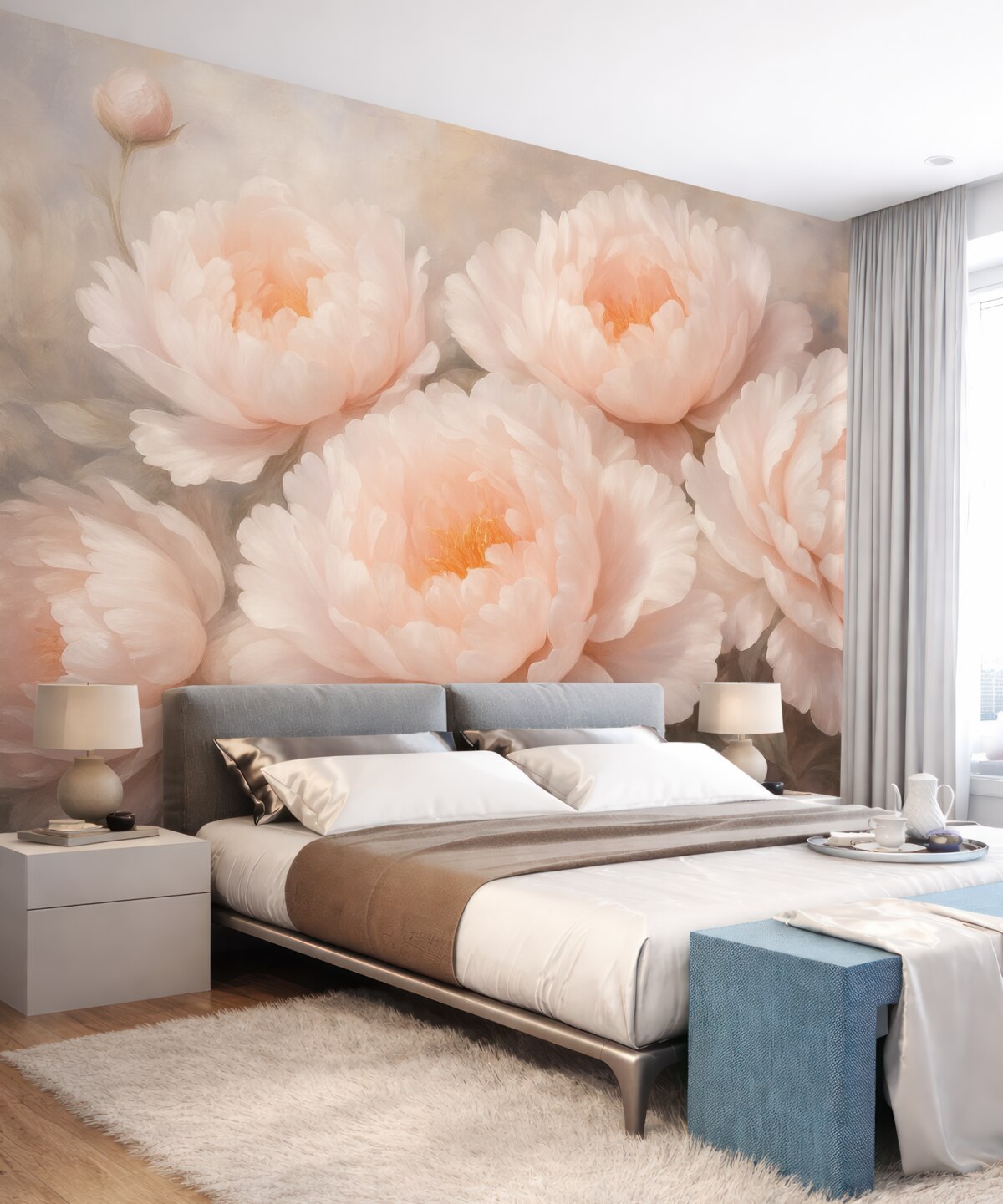 Fototapeta Różowe peonie.