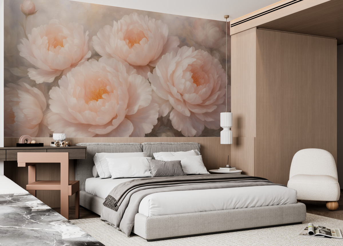 Fototapeta Różowe peonie.