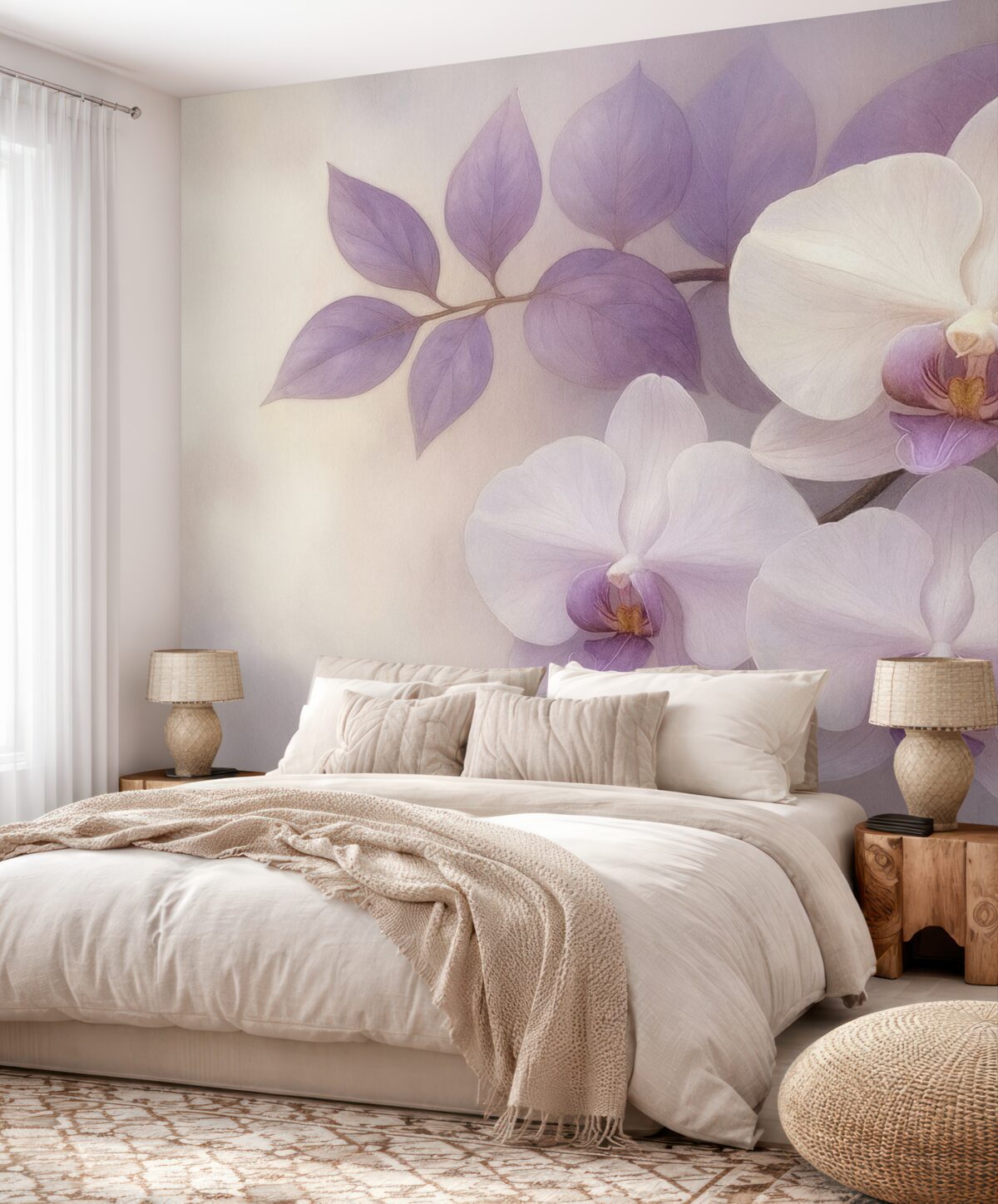 Fototapeta Kompozycja z archiwami w tonacjach fioletu.