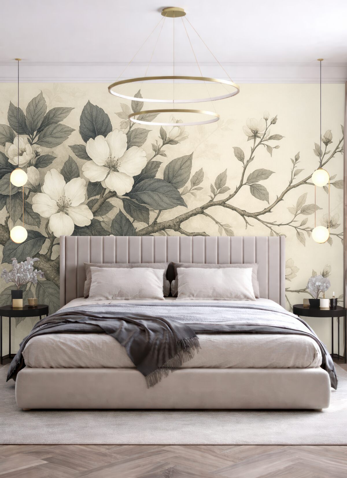 Fototapeta Konar drzewa w retro stylu.