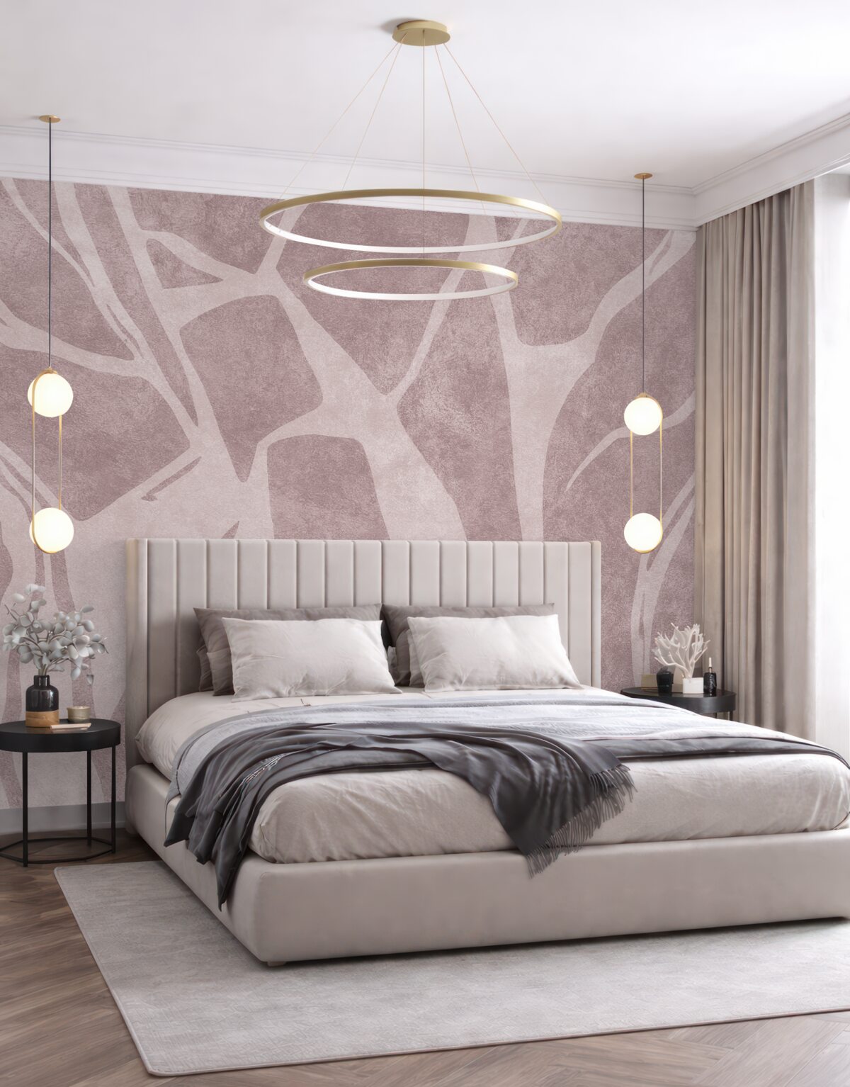 Fototapeta Abstrakcyjna geometryczna tapeta w stylu industrialnym.