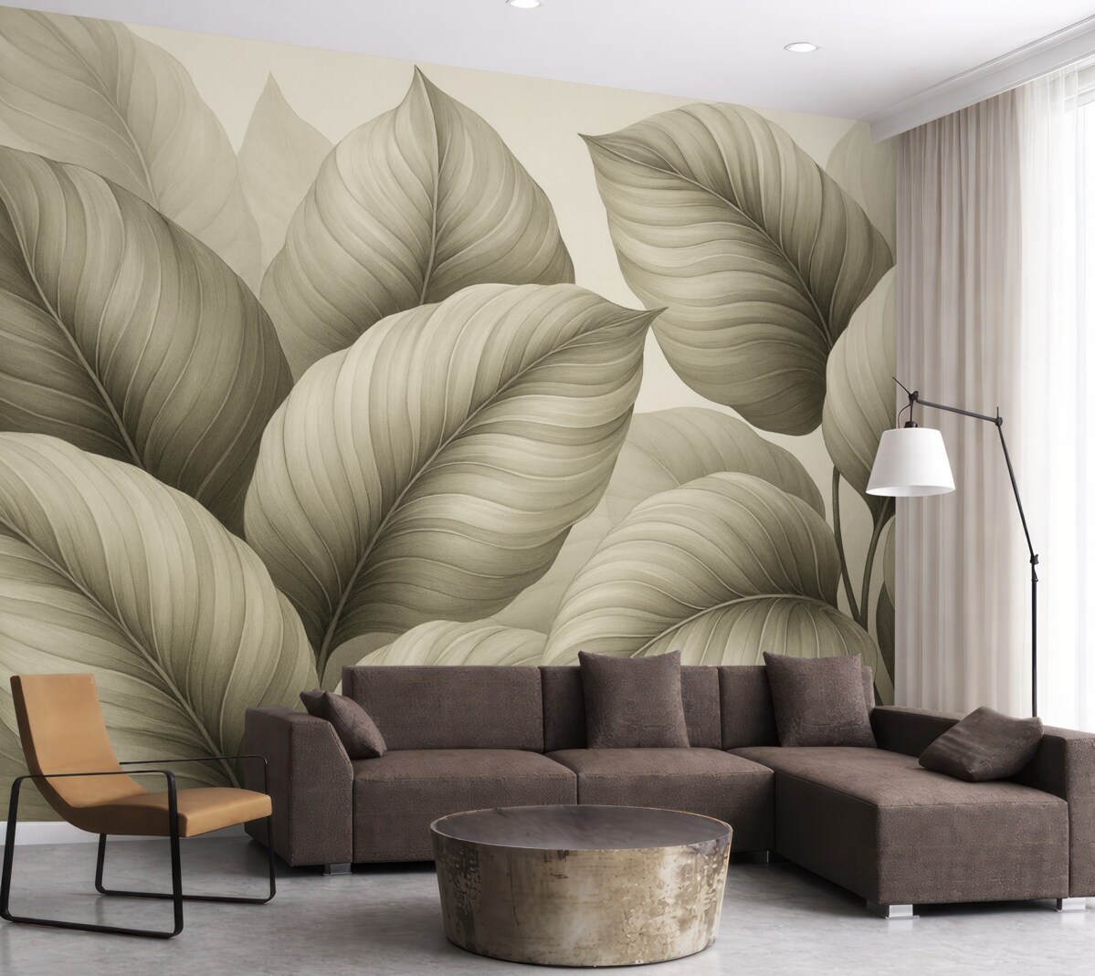 Fototapeta Ogromne liście.