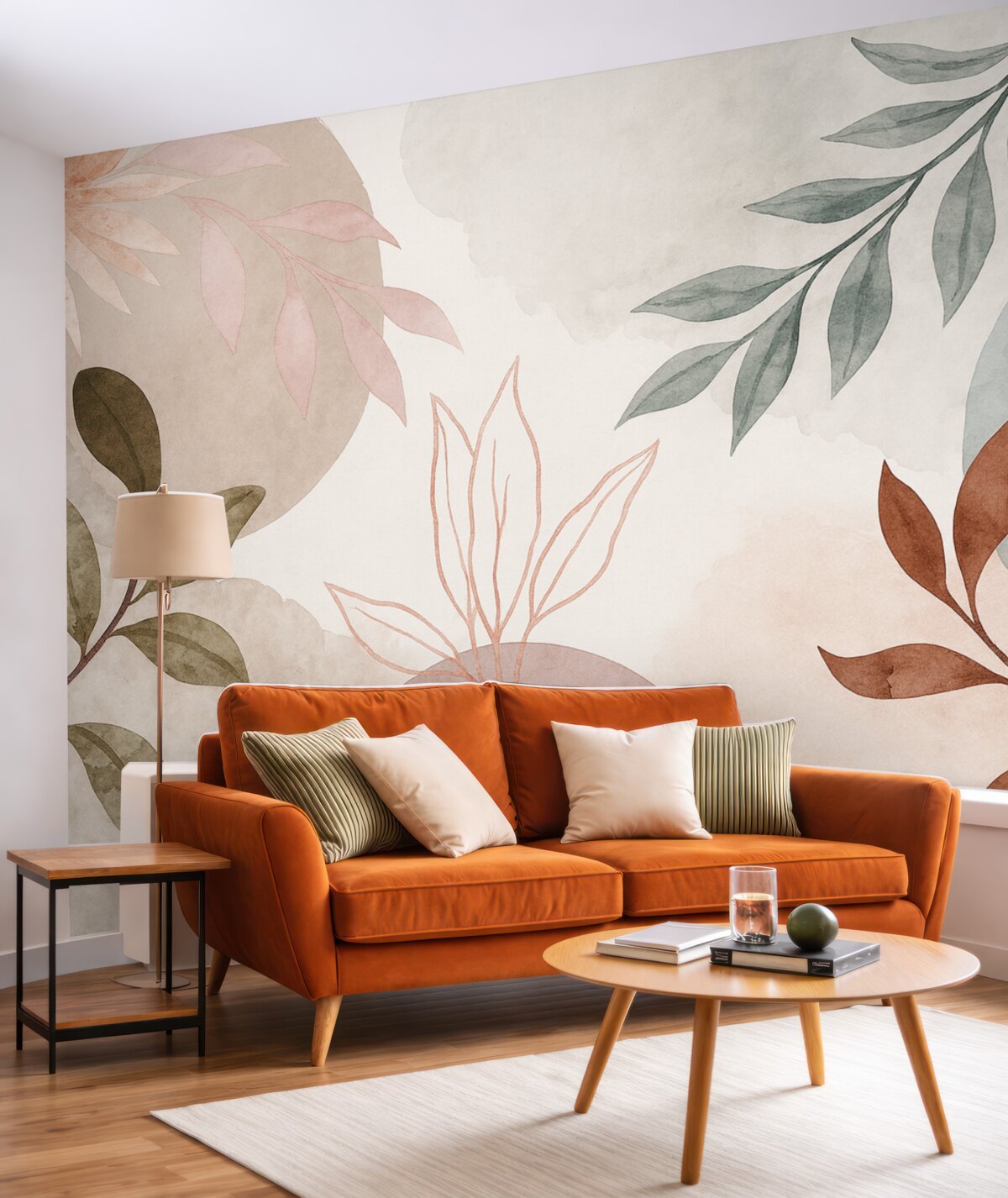 Fototapeta Abstrakcyjny motyw z gałązkami.