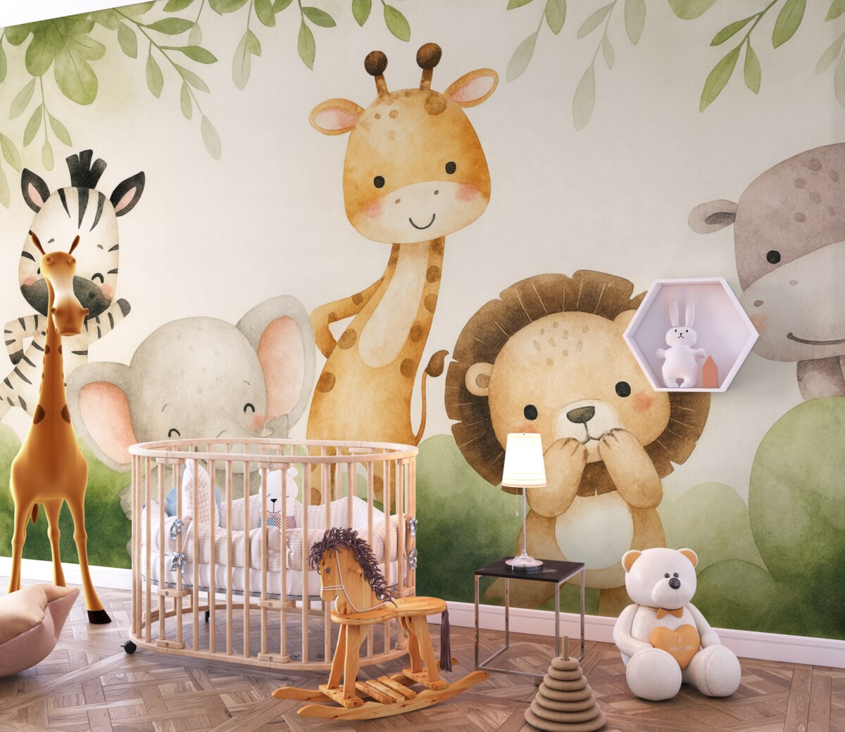 Fototapeta Urocze zwierzęta i rośliny