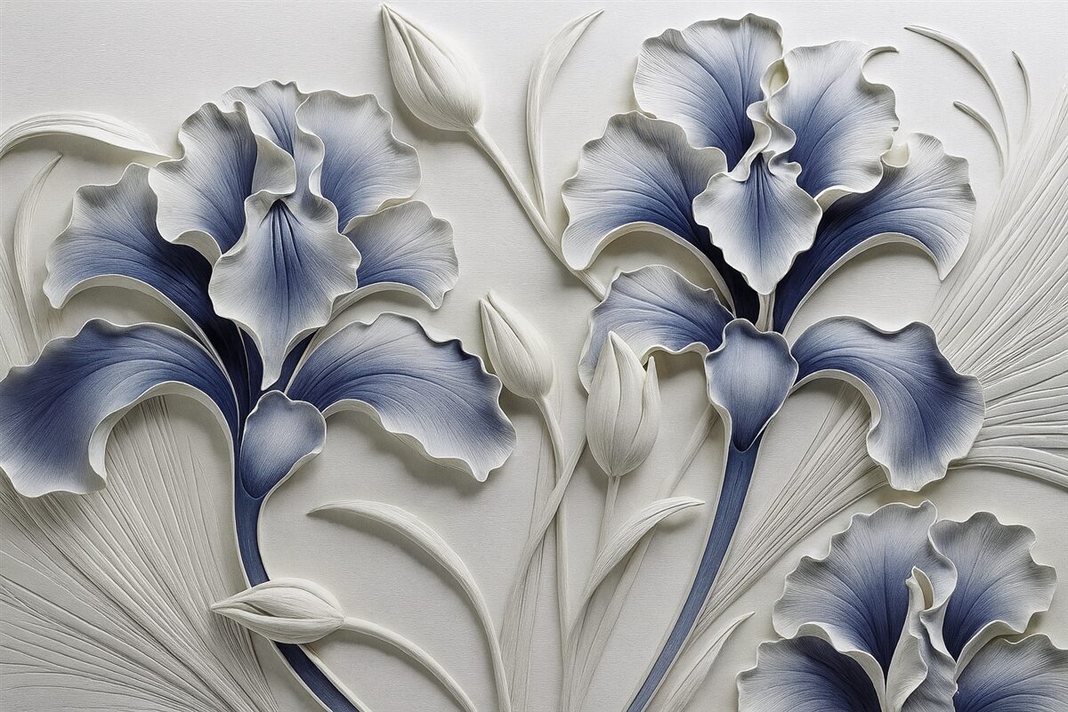 Fototapeta Wolumetryczne formowanie tęczówek.