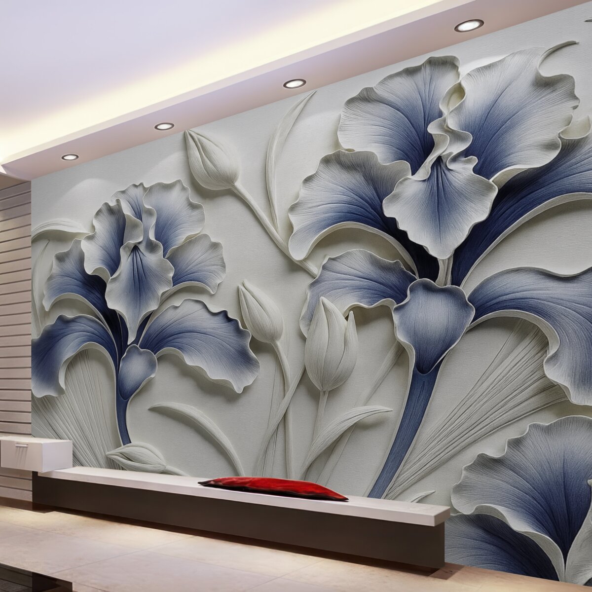 Fototapeta Wolumetryczne formowanie tęczówek.