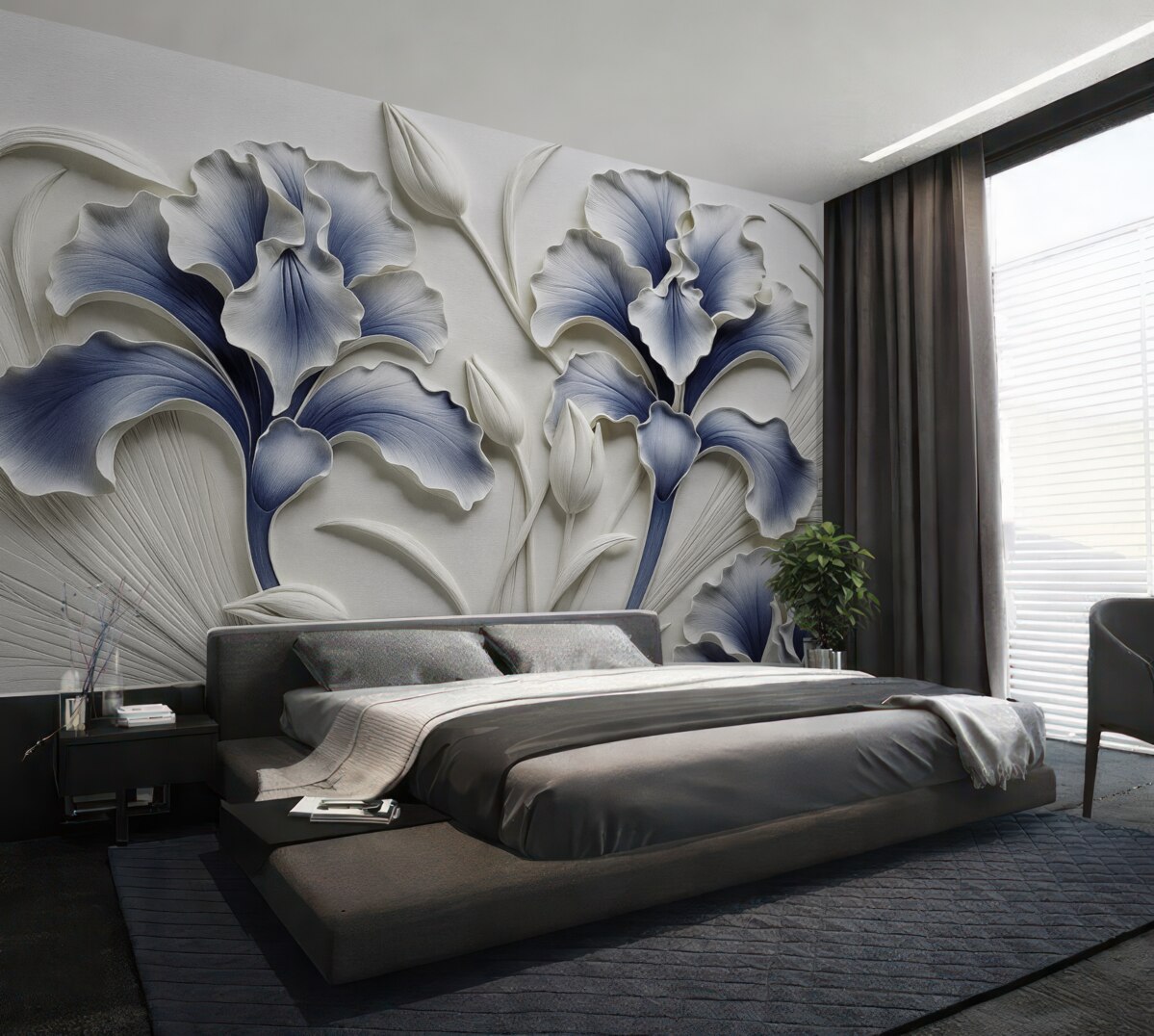 Fototapeta Wolumetryczne formowanie tęczówek.