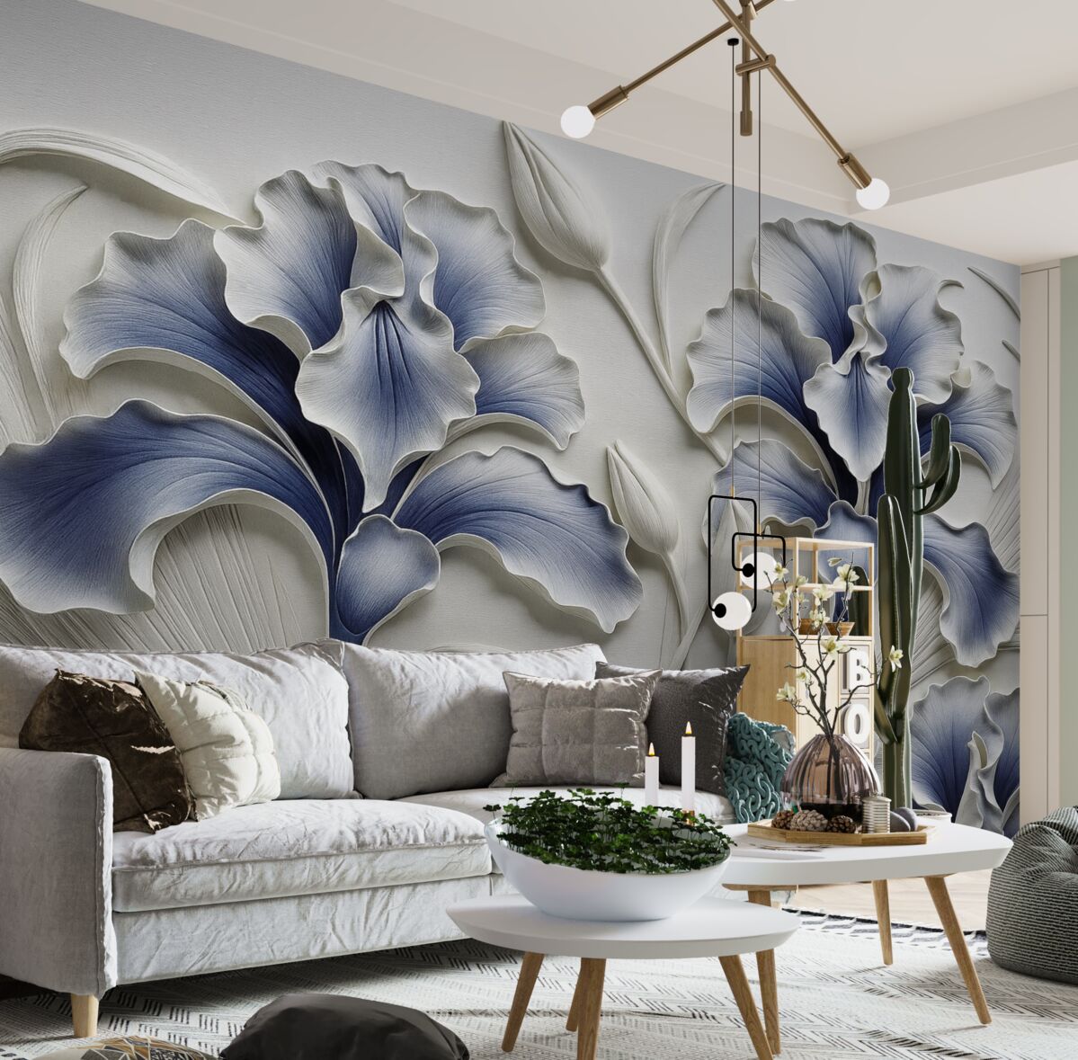 Fototapeta Wolumetryczne formowanie tęczówek.