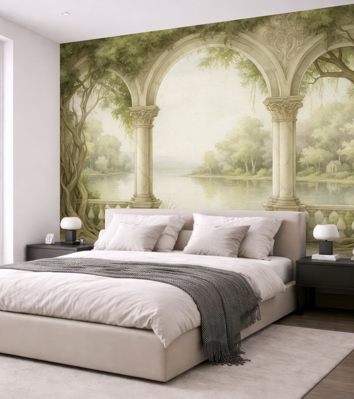 Fototapeta Obraz olejny w stylu łuku.