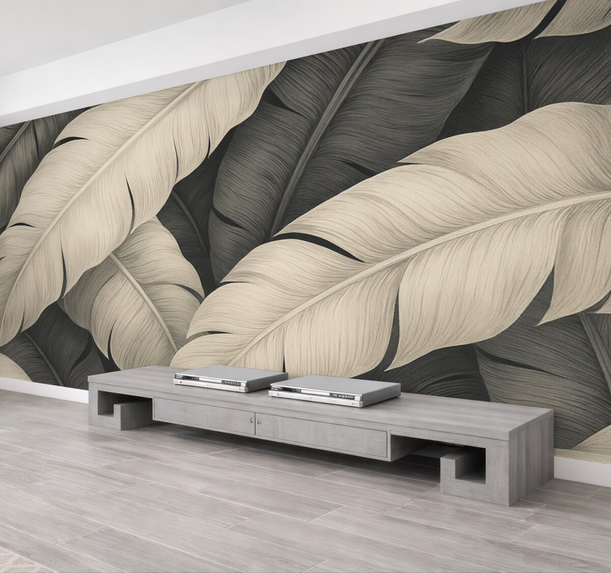 Fototapeta Jednokolorowe, duże liście