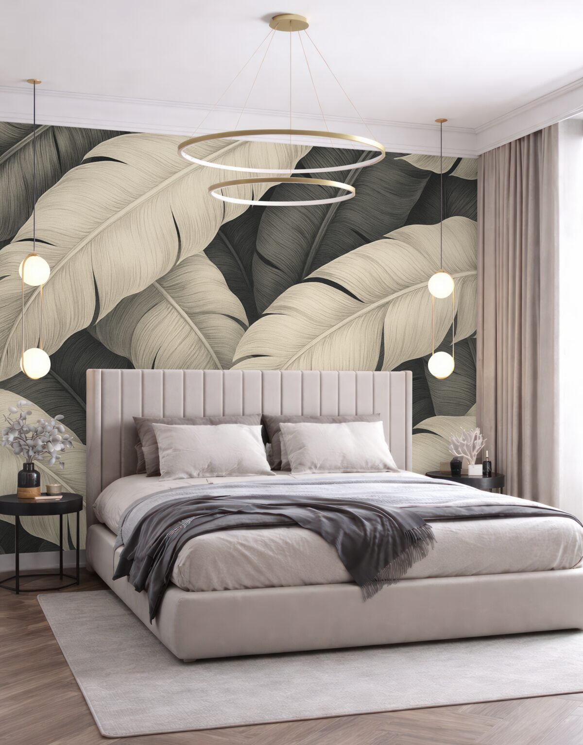 Fototapeta Jednokolorowe, duże liście