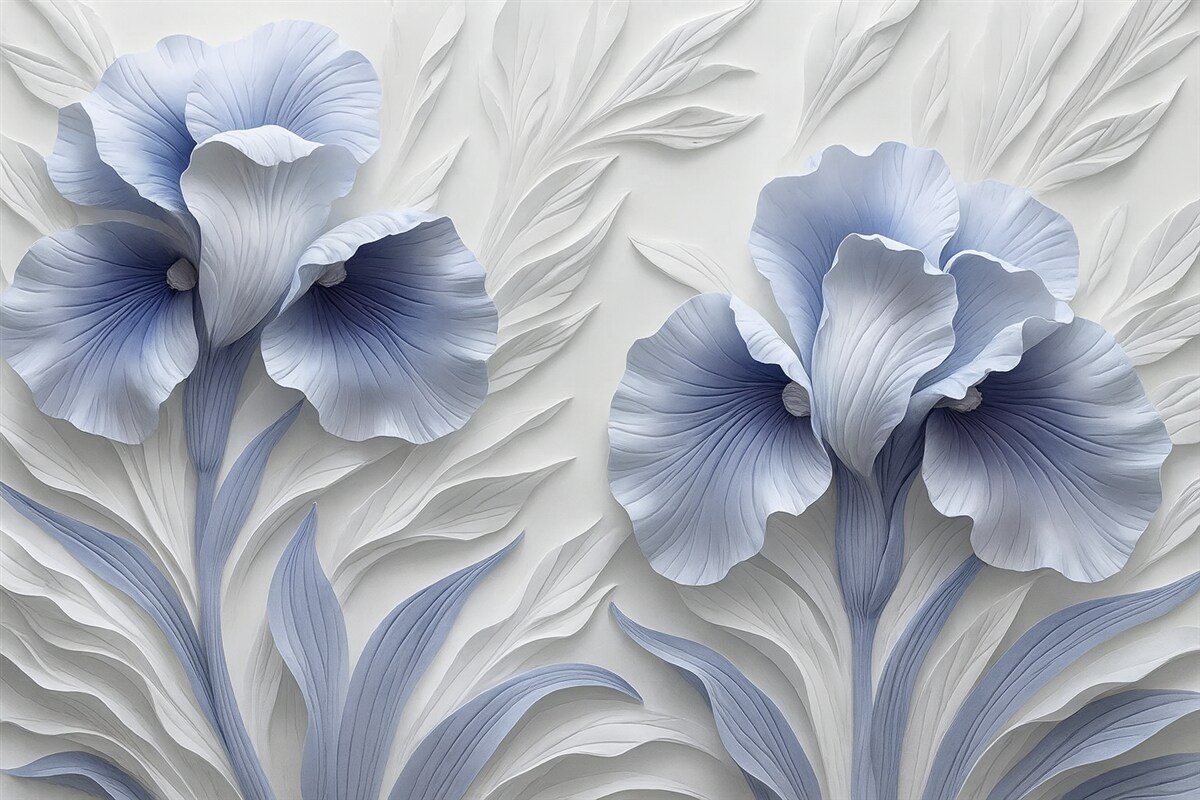 Fototapeta Irysy z gipsu